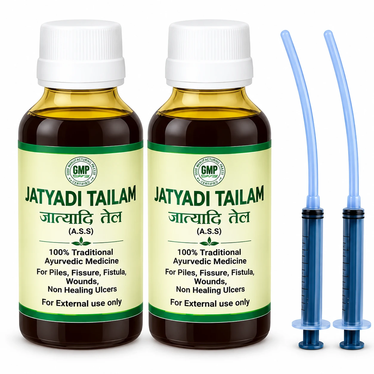 Jatyadi Tel Ayurvedic Oil (Pack of 2)